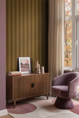Immagine prodotto di ESTAhome carta da parati a strisce marrone 50 x 900 cm