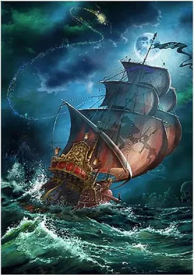 Produktbild von Norimpex Diamantmosaik - Piratenschiff 1007425