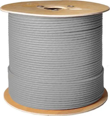 Produktbild von LAN Installationskabel Cat 5e F/UTP 500m grau – Meterware für Netzwerkinstallationen