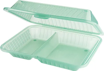 Obrázek produktu pro Kontejner Eco-Takeouts, bílý : Zelená varianta: Zelená