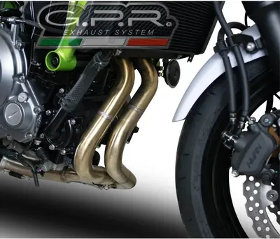 Immagine prodotto di Marmitta completa GPR satinox omologata con catalizzatore per Kawasaki Z 650 2021-2022