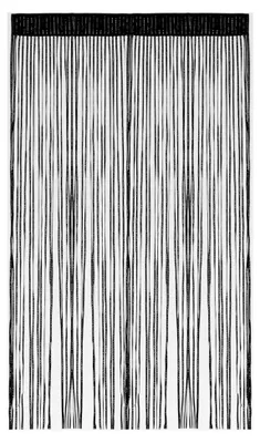 Produktbild von Fadenvorhang Insektenschutz, 100 x 200 cm, Schwarz