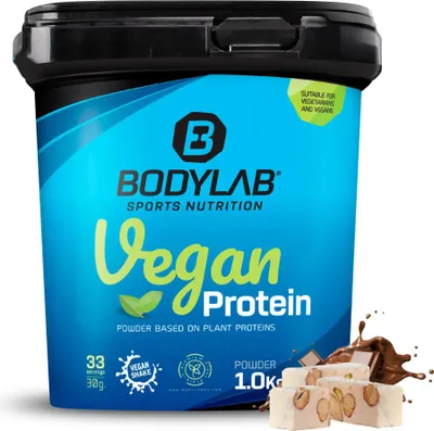 Immagine prodotto di Bodylab24 Torrone al cioccolato proteico vegano