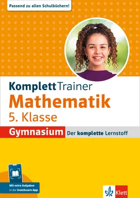 Produktbild von Klett KomplettTrainer Gymnasium Mathematik 5. Klasse