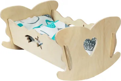 Produktbild von Kleine Wiege für Puppen KMSS 5347