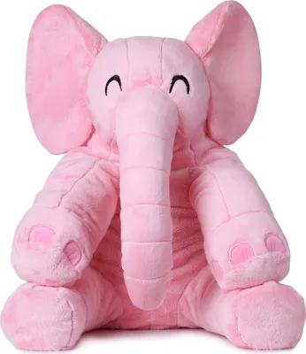 Produktbild von Corimori® - Elefant Mara, großes XXL Kuscheltier 55 cm für Kleinkinder, bauschig und weich, kuschel-softe Qualität, pink