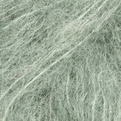 Immagine prodotto di Gocce Spazzolato Alpaca Seta Uni Colore 21 Verde Salvia Filati per maglieria