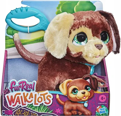 Produktbild von Hasbro FurReal F1996 Interaktiver Plüschhund mit Leine