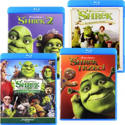 Produktbild von Shrek - Der tollkühne Held (nur Originalversion) [4xBLU-RAY]