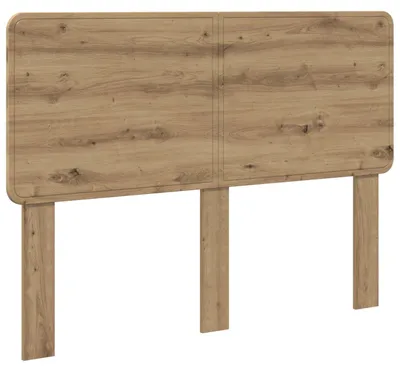 Image de Tête de lit vidaXL en bois composite chêne artisanal
