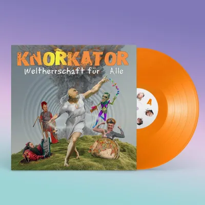 Obrázek produktu pro Knorkator: World domination for all (Orange Vinyl)