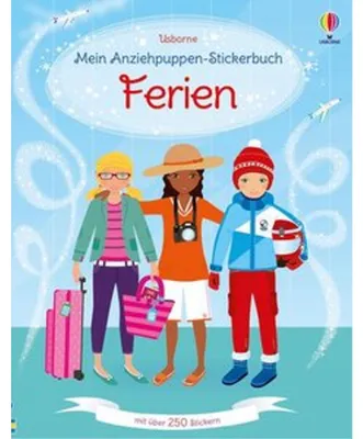 Obrázek produktu pro Mein Anziehpuppen-Stickerbuch: Ferien