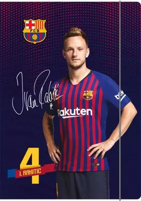 Produktbild von FC Barcelona A4-Ordner mit Gummizug