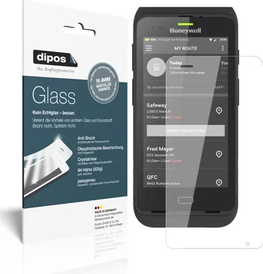 Obrázok produktu pre 2x ochranná fólia pre Honeywell CT40 - Anti-Shock 9H Film dipos Glass Plastic Glass