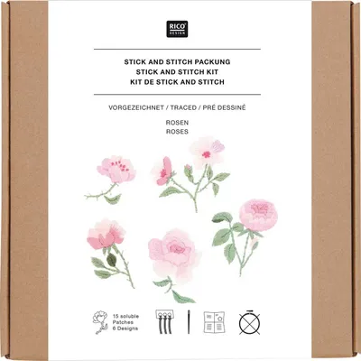 Obrázok produktu pre Rico Design – sada na vyšívanie a šitie „Ruže“