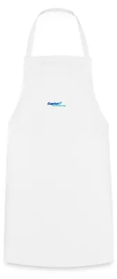 Produktbild von Spreadshirt Stromberg Logo Capitol Versicherung Gestickt Kochschürze, One size, Weiß