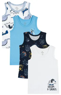 Produktbild von Chicco Jungen Set aus 4 Unterhemden