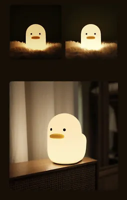 Produktbild von Nachttischlampe Tischlampe aufladbar Dekoration Deko Lampe Kinderzimmer Küken