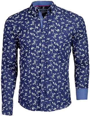 Immagine prodotto di Camicia firmata CARISMA Navy CRM8434 S, nuova di zecca