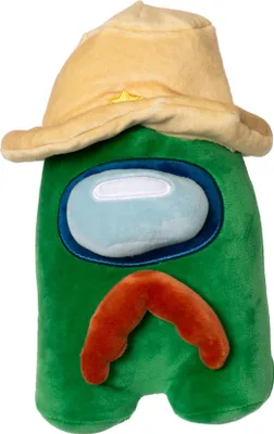 Produktbild von Among Us Plüsch 18cm grün Kuscheltier