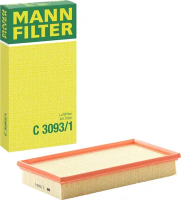 Obrázok produktu pre MANN Vzduchový filter pre Seat Cordoba Ibiza 4 Škoda Fabia VW Polo 9N