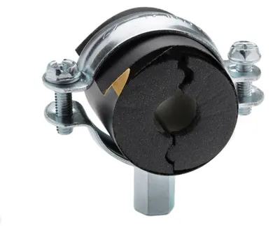 Immagine prodotto di Isolamento Tubi, Collare Isolante con Supporto, 28x19mm