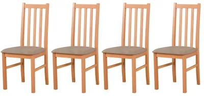 Produktbild von ESSZIMMERSTUHL - 4er-Set Bos 10 buche soro 23