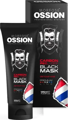 Produktbild von Ossion Premium Barber Peel Off Black Gesichtsmaske 125 ml