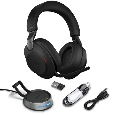 Immagine prodotto di GN Jabra Jabra Evolve2 85 UC Stereo - Cuffie - circumaurali - Bluetooth - wireless - cancellazione attiva del rumore - 3
