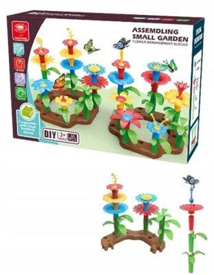 Produktbild von NORIMPEX Kreativ-Garten Blumen Bausteine 38 Teile
