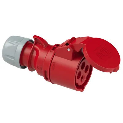Produktbild von PCE CEE-Kupplungssteckdose 16A 4p 6h TWIST 400V 214-6