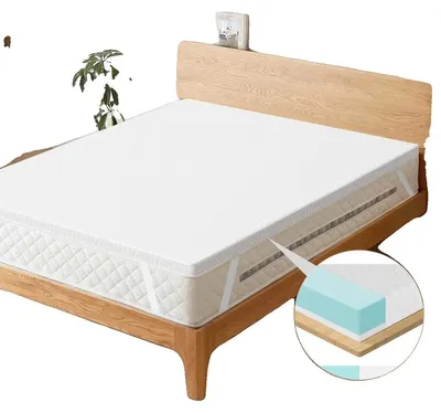 Immagine prodotto di Materasso in schiuma, spessore 7 cm, rivestimento sfoderabile, BIANCO, 160x200 cm