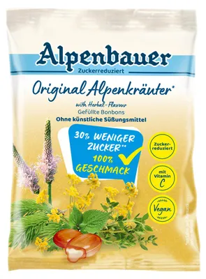 Produktbild von Alpenbauer Alpenkräuter Original Bonbons zuckerreduziert 60g 3er Pack