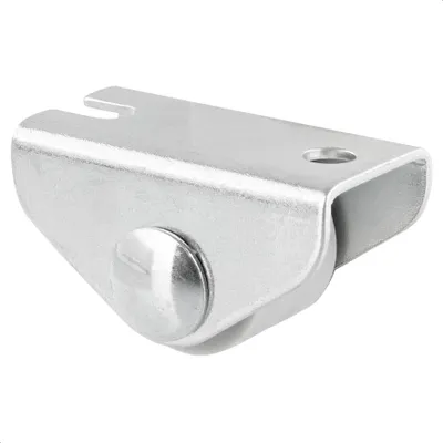 Produktbild von WAGNER Design Möbelrolle / Bockrolle SOFT - Durchmesser Ø 15 mm, Stahl verzinkt, grau, Tragkraft 20 kg - 01075401