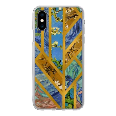 Produktbild von MuchoWow® Handyhülle Schutzhülle Hülle für iPhone X Kunst - Vincent van Gogh - Alte Meister Silikon Softcase Handy Hülle - Handyhülle