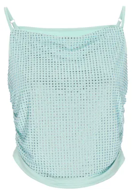 Image de Haut pour femme Ciaga - bleu turquoise, taille S