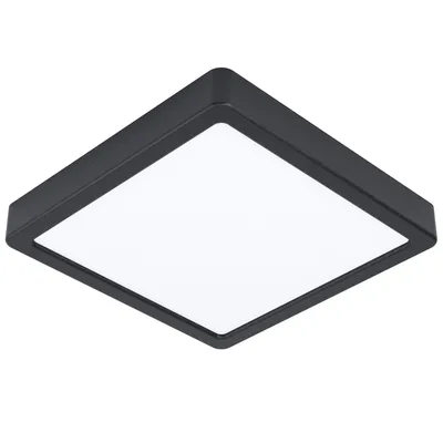 Zdjęcie produktu dla Eglo Connect LED Lampa natynkowa Fueva-Z czarna 21 x 21 cm Smart Home