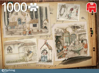 Immagine prodotto di Puzzle JUMBO Libro delle fiabe Efteling 1000 pezzi