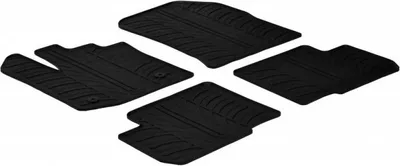 Image de Tapis de sol en caoutchouc Gledring Dacia Lodgy 2012-2022
