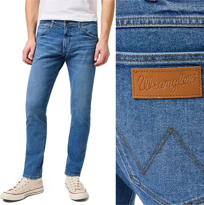 Immagine prodotto di WRANGLER, Jeanshosen, Skinny fit, BRYSON, W31 L32, Blau, Jeans, baggyjeans, buggy
