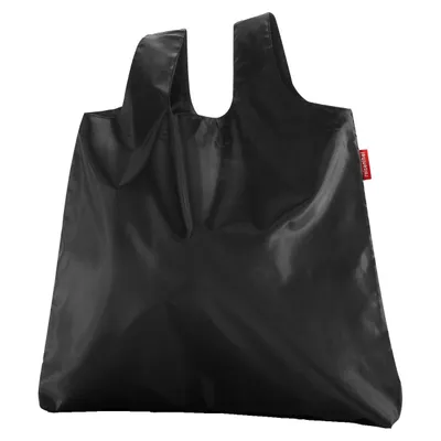 Zdjęcie produktu dla Reisenthel mini maxi shopper pocket, Torba na zakupy, Czarny, Poliester, Monochromatyczny, 15 l, 450 mm