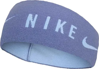 Image de Bandeau Nike Accessories Dri-fit Trail Knit Bleu Hommes,Femmes Bleu One Size