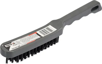 Zdjęcie produktu dla Szczotka Druciana, Drut Stalowy, 5 Rzędów, Rękojeść Plastikowa