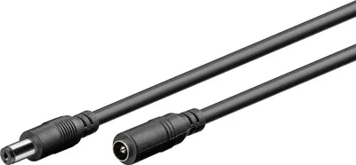 Produktbild von DC-Verlängerungskabel, 5 m, schwarz