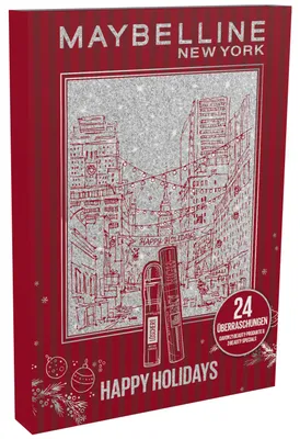 Imagen del producto de Calendario de Adviento Maybelline New York, 24 productos – Set de maquillaje y cuidado de uñas