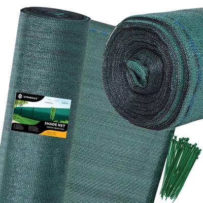 Obrázek produktu pro Stínící síť | Role 1,5 x 50 m | 95% zastínění | 185 g/m² | Zelená