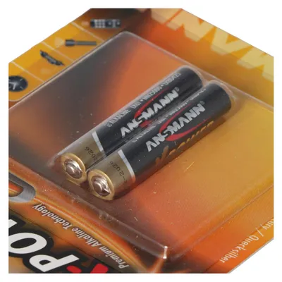 Produktbild von 41,9 x 7,9mm AAAA Alkaline Batterie LR61 AAAA im 2er Pack