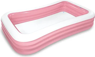 Produktbild von INTEX 58487NP - Swimcenter - Family (rosa, 305x183x56cm) Planschbecken Familie