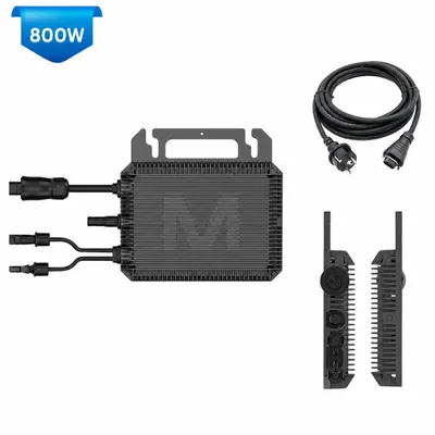 Produktbild von Balkonkraftwerk 800 Watt Wechselrichter MARSTEK Saturn M2-800 Mikrowechselrichter MST-MI800W mit 5m Kabel