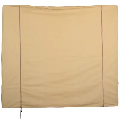 Produktbild von XXXL Pflanzenschutzhülle Winterschutz 200x180x70 cm für Palmen & grosse Pflanzen, Winterabdeckung mit praktischer Reissverschluss-Tür, 100g/m² Vlies